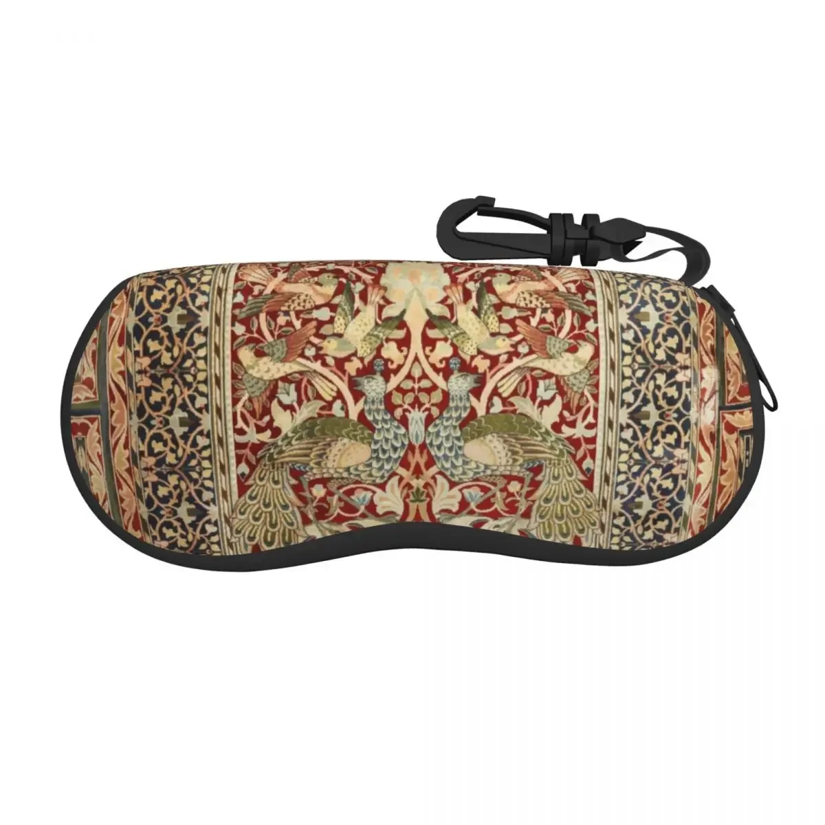 

Винтажный футляр для очков William Morris на заказ, модный цветочный текстильный узор, чехол для очков, коробка для солнцезащитных очков