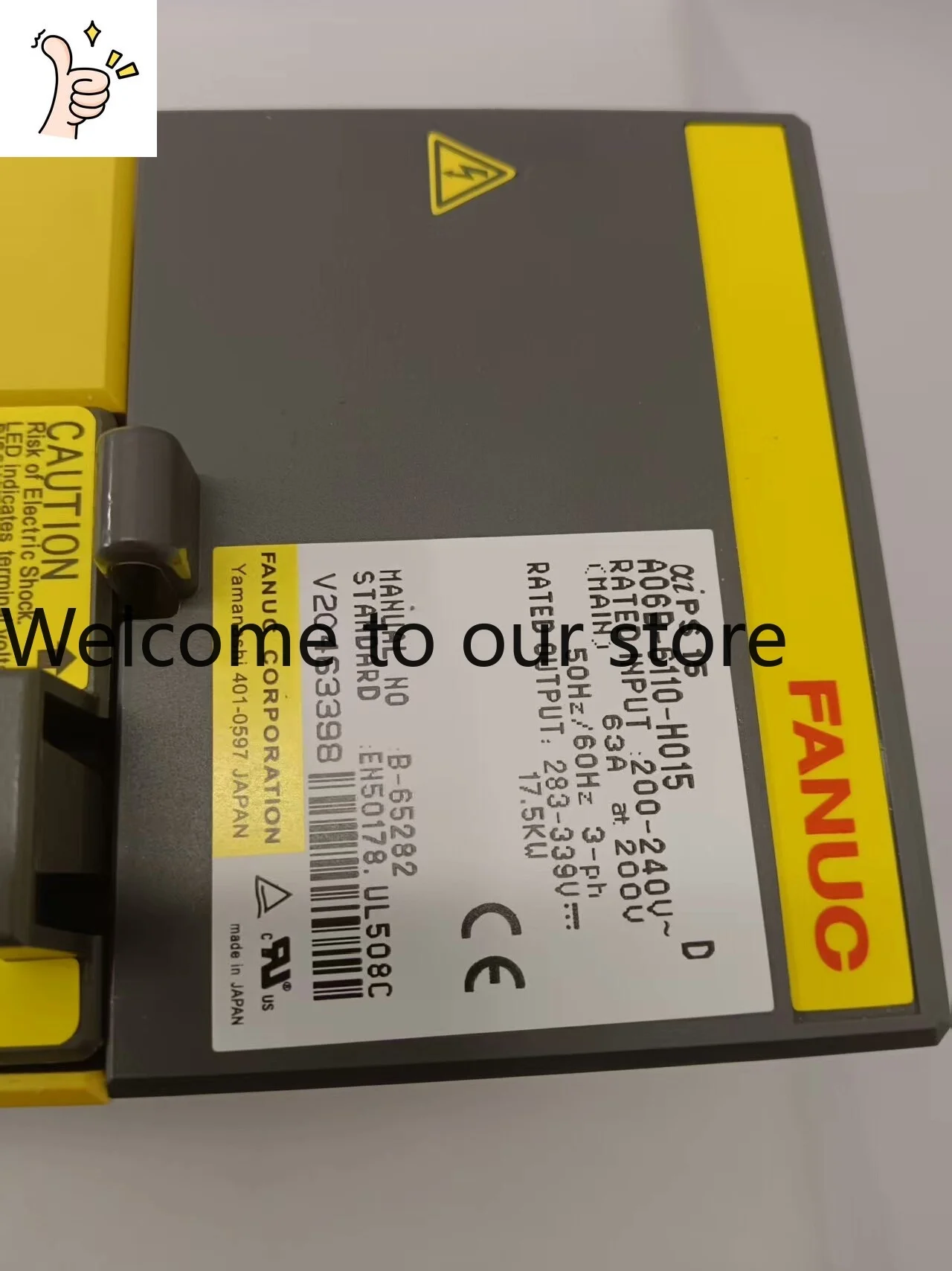 Servo Drive A06B-6110-H015, Almost Brand New, Features