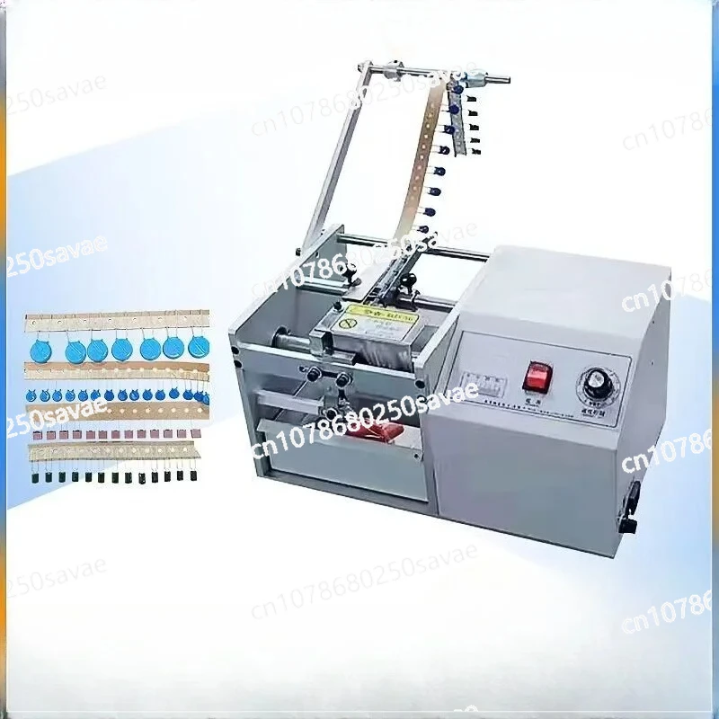

Automatic Taping Capacitance Cutting Machine Capacitor Resistor Foot Trimmer Belt Component Trimming Machine 12.7mm/15mm