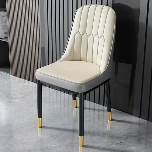 

Modern Wholesale China High Back Leather Nordic White Home Furniture Dining Room Chairs for Dining Table