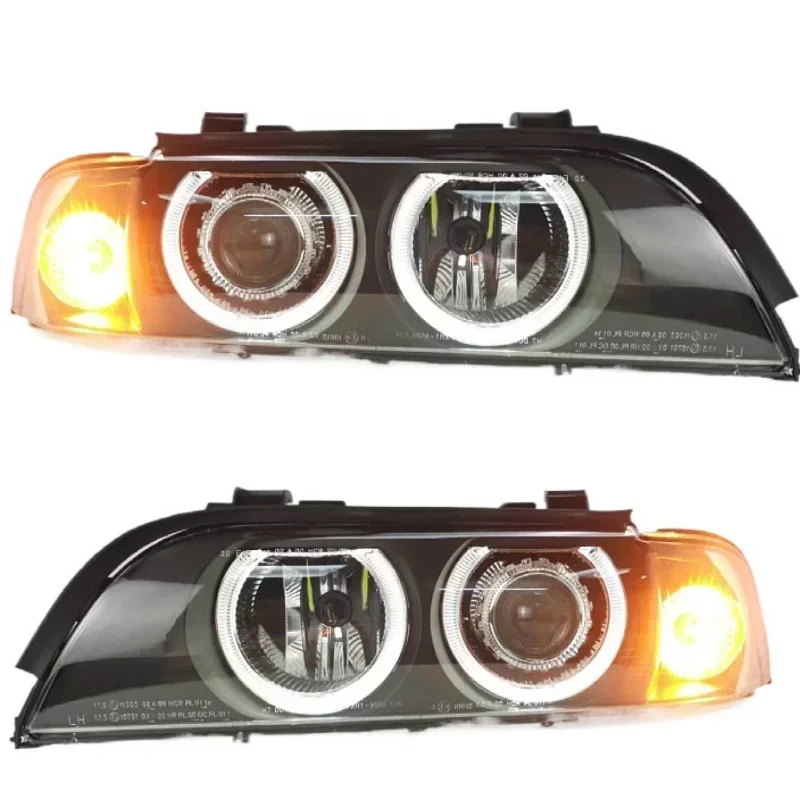 Car Led Headlight headlamp Daytime Running DRL Head lamp Low High Beam for BMW E39