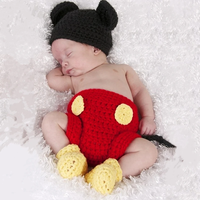 42 Types Baby Photo Props Cartoon Fox Newborn Photography Accessories Halloween Costumes Newborn Photography Props