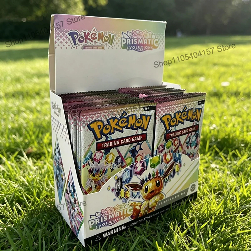 360 Cartas Pokémon Prismatic Evolutions SCARLET VIOLE, Versión en Inglés, Cartas de Batalla Pokémon Booster