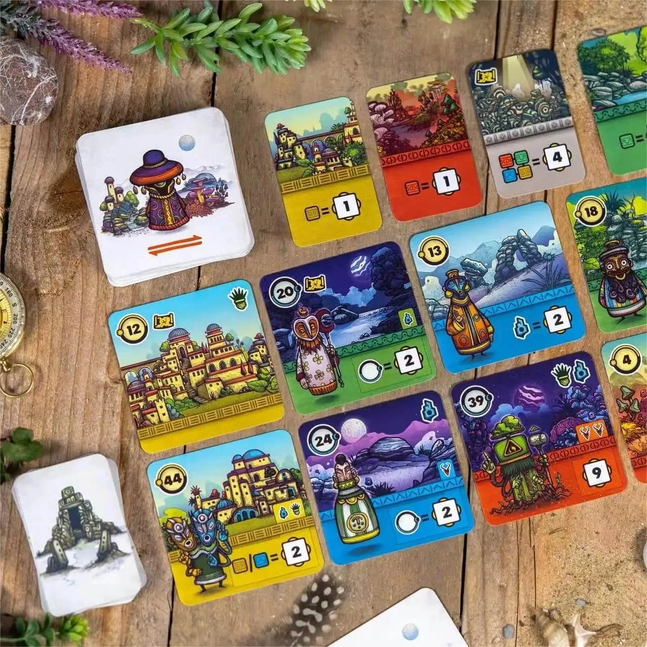 Faraway Board Game 2-6 Players Family/Party Funny Table Game Friends Entertainment Strategy Cards Game English version