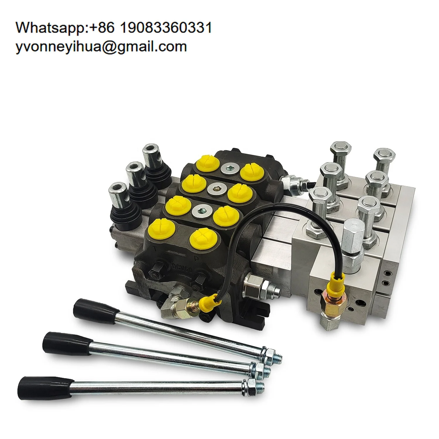 

Hy-waloil Factory Competitive Price DCV60 Series 3 Spool Hydraulic Valve Electro-hydraulic Hydraulic Sectional Valves