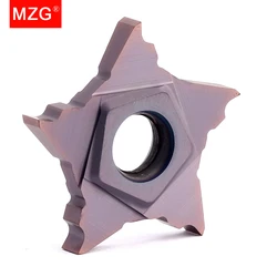 MZG 1PC PENTA Turning Tool PCHR Holder CNC Lathe Tungsten Carbide Stainless Steel Machining Metal Working Groove Cutting Inserts