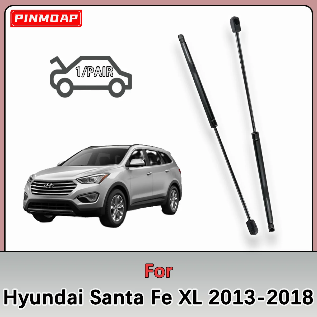 Cofano Anteriore Supporto Ammortizzatori A Gas Primavera Per Hyundai Santa Fe XL 2013-2018 OE 313 81161B8000 Ammortizzatori Bar Cofano Asta Accord 1998-2002