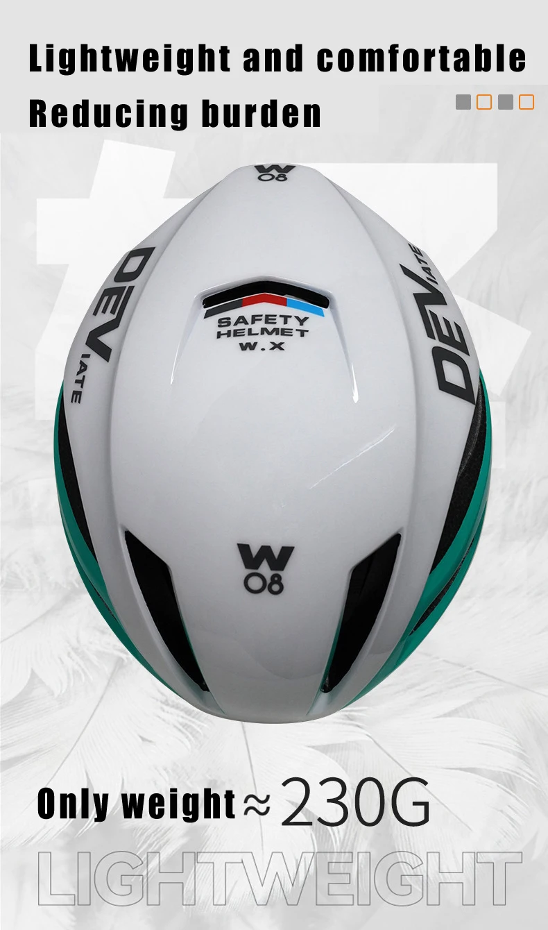 DEVIATE Fahrradhelm für Männer und Frauen, Mountainbike- und Rennradhelme, ultraleichter Sicherheitsfahrradhelm, Casco Ciclismo, Capacete De Ciclismo – Detail 4