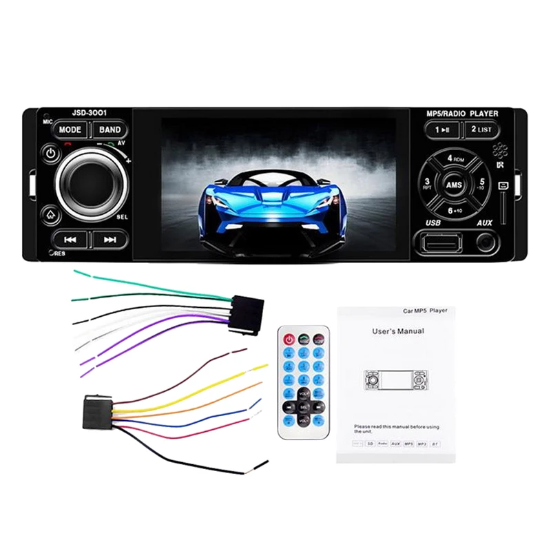 

1 Din Car MP5 Player Autoaudio for Android Car Radio USB AUX Bluetooth Stereo Contact Screen Without Camera