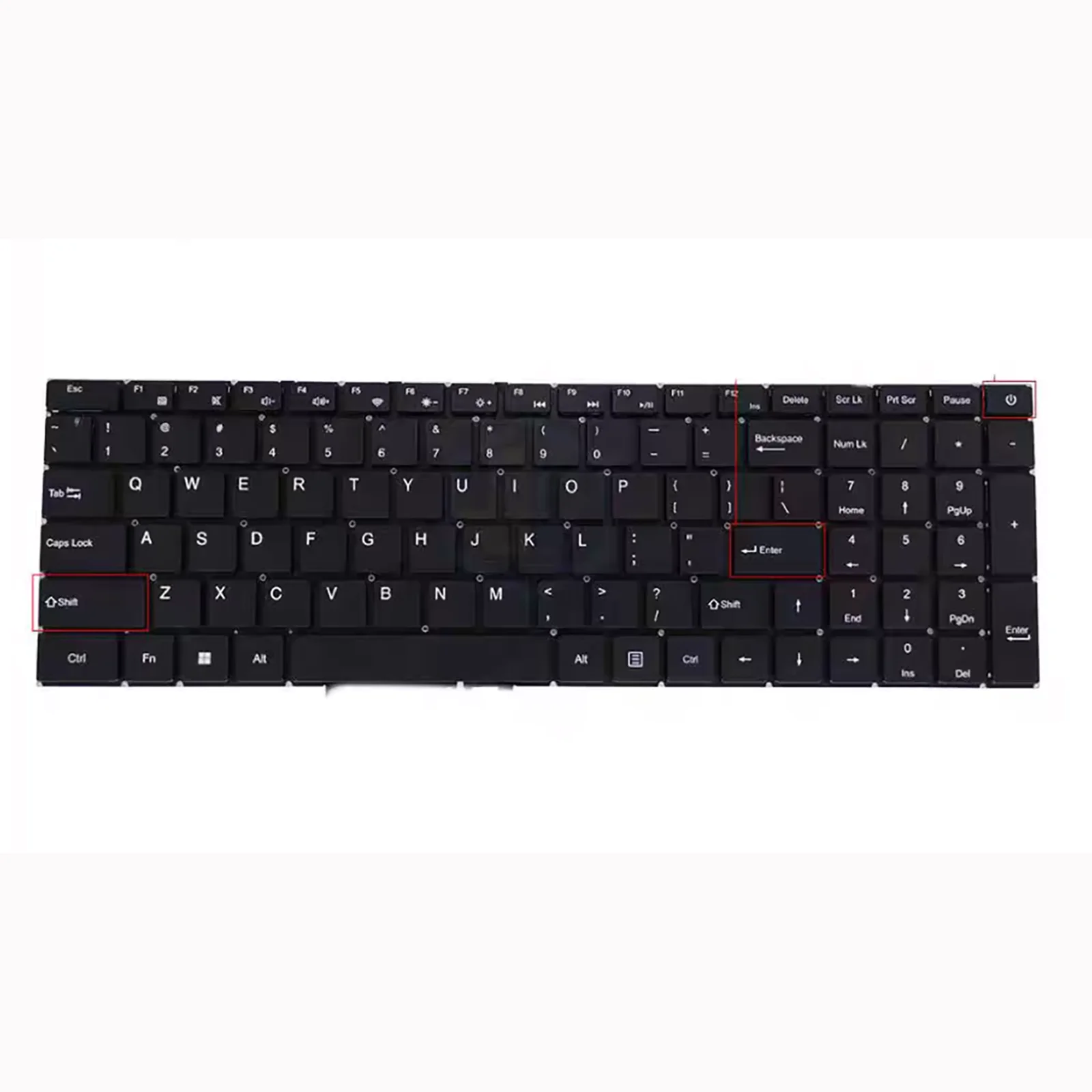 US Layout for MX350A1-00-US XK-HS431 XK-XS007 F0006-051 MB3501051 8888243 F0201-XS-004 350160014 Laptop Keyboard