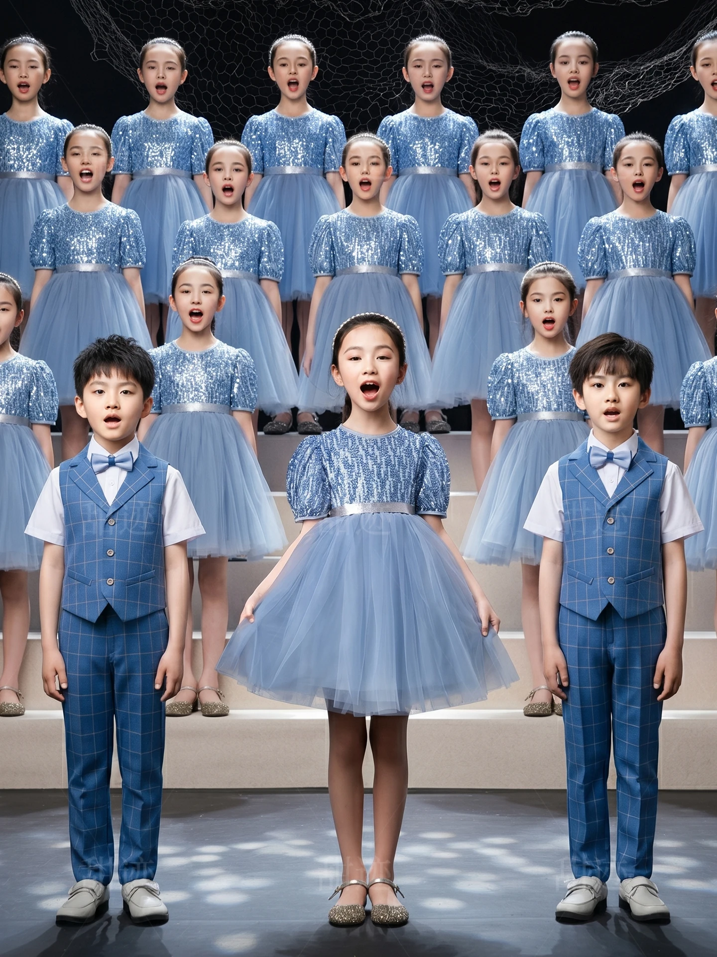 

Children's Choral Reading Performance Clothes Primary And Middle School Graduation Speech Competition Ceremony Outfits Boys A...