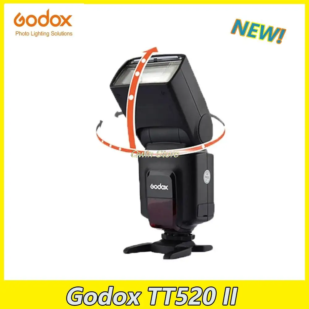 

Вспышка Godox TT520 II для Canon TT520II, беспроводной фонарь для зеркальных камер Canon, Nikon, Pentax, Olympus, синхронизатор