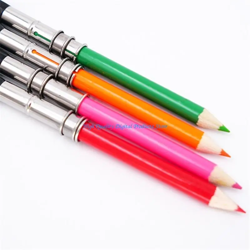 U2JE Double Head قلم رصاص طول قلم رصاص قابل للتعديل