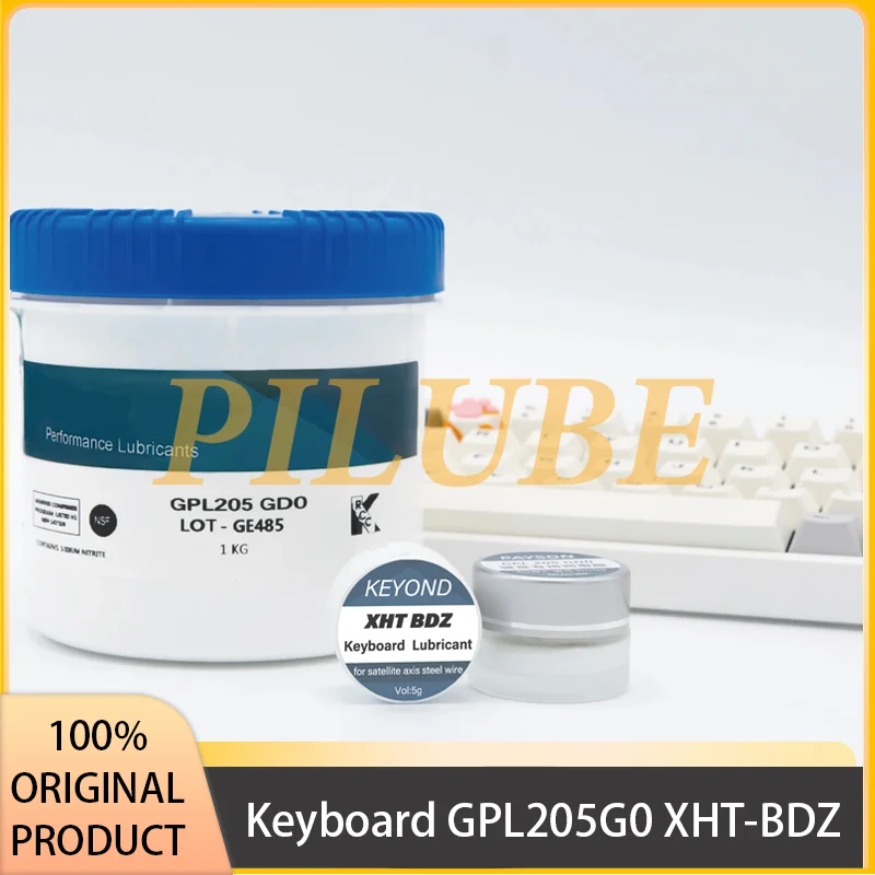 100% Performance Keyboard GPL205G0 XHT-BDZ Grease Mechanical Satellite Axis Lubricating DIY GPL 205 G0 XHT BDZ Original Product