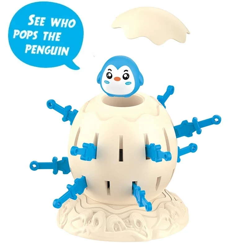 

Frog catapult penguin pirate bucket prank interactive game children's courtyard party activity tabletop game puzzle fun toy