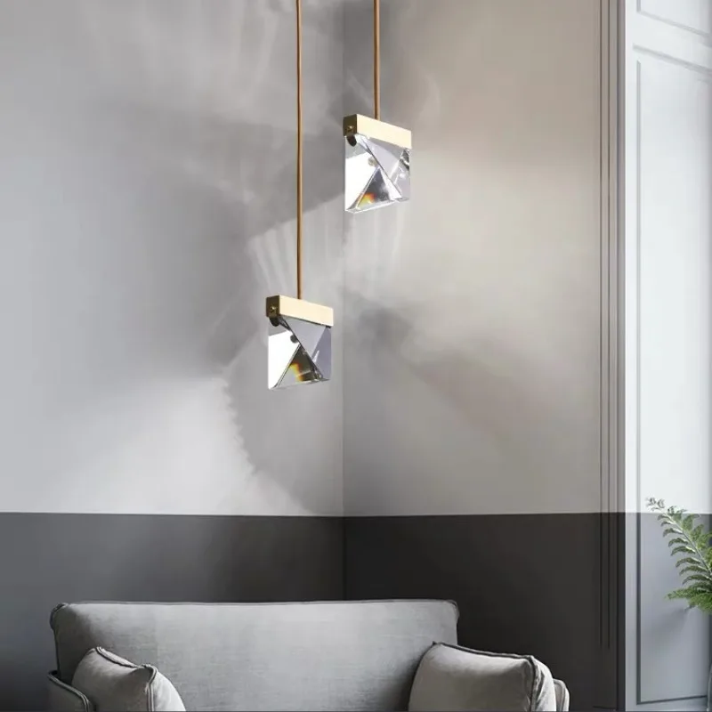 

LED Modern Pendant Lights Crystal Hanging Lamps Home Decor Lights Room Light Fixture Dining Kitchen Lighting Indoor