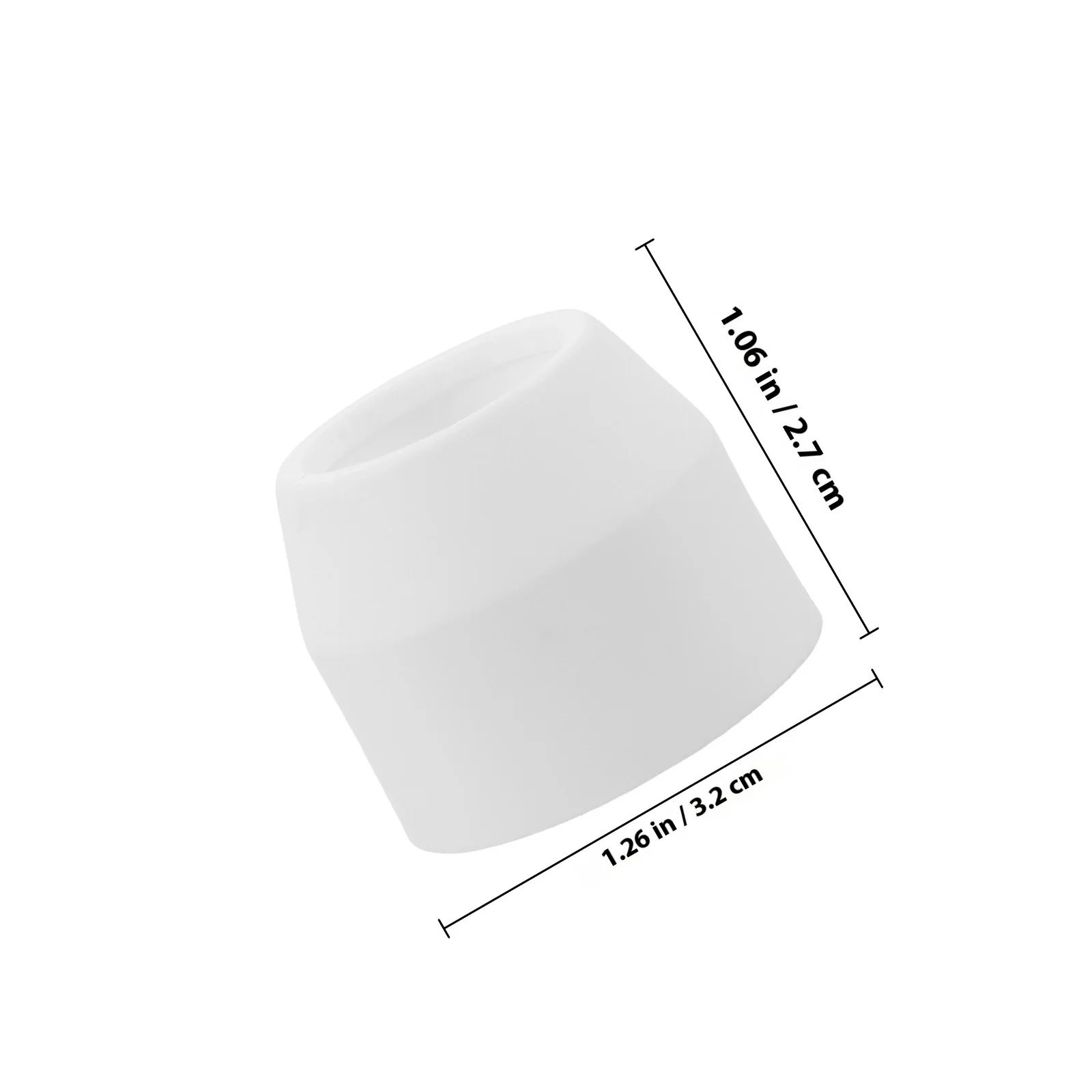 10 قطعة قطع البلازما كوب سيراميك دائم درع فوهة Tig ملحقات لحام أداء طويل الأمد Tig الكؤوس #6