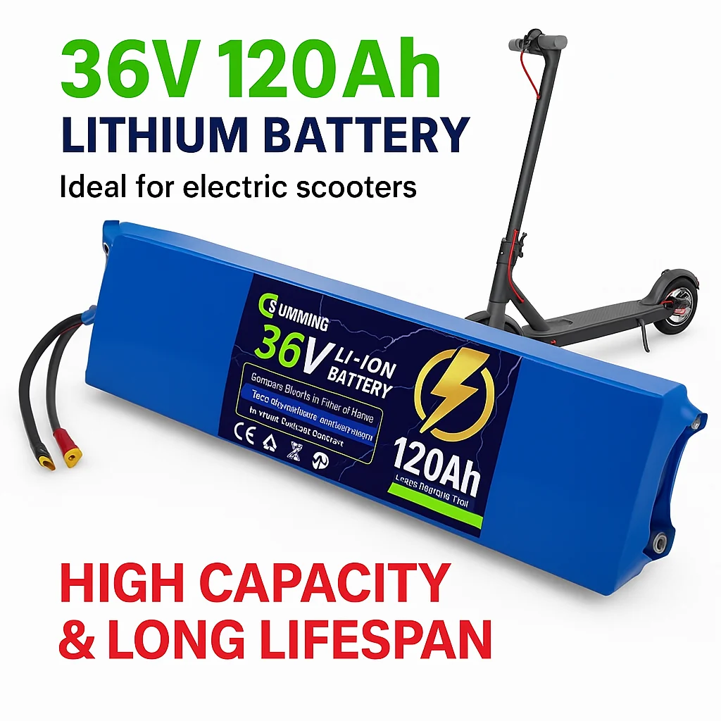 

NEW 10S3P 36V 120Ah 36vElectric Scooter Battery Pack18650 LithiumM365 Electric Scooter 36v BatteryScooter with Charger