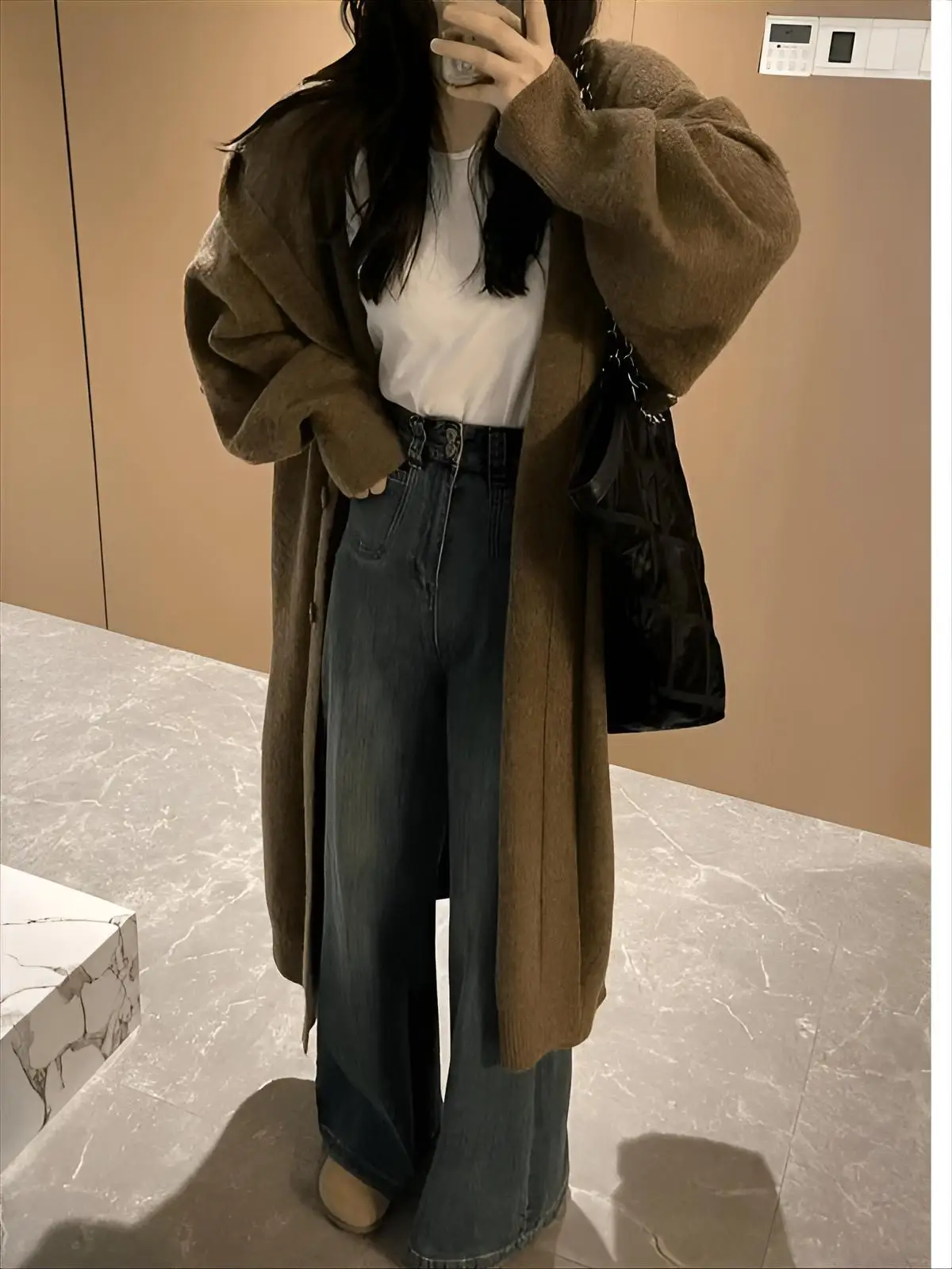 

Женские удлиненные кардиганы на осень: полупрозрачные, с оборками, поясом-бантом, защитой от солнца, тонким кружевом, рукавами реглан, свободного кроя, для молодых женщин, приталенные