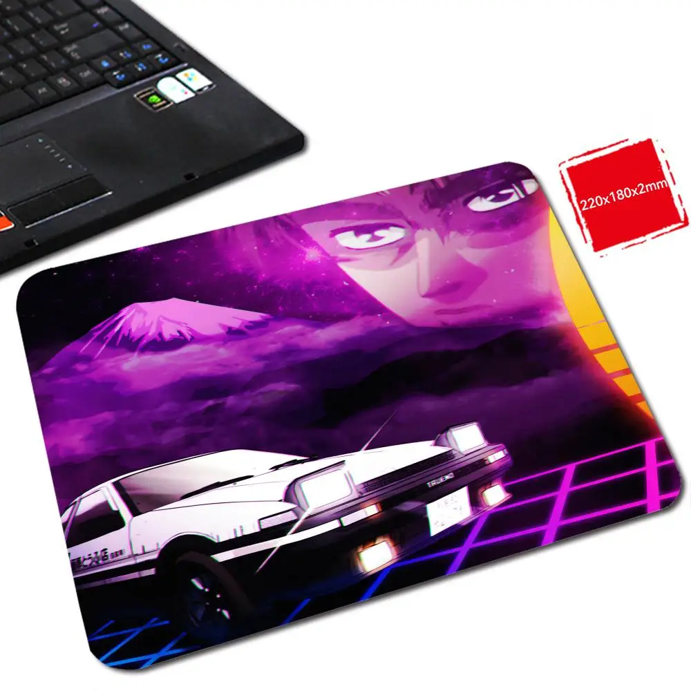 

I_initial D Mouse Pad Small Desktop Pc Accessories Mouse Pad Wrist Kawaii Keyboard Mat Gaming Diy Gaming Computer Protector