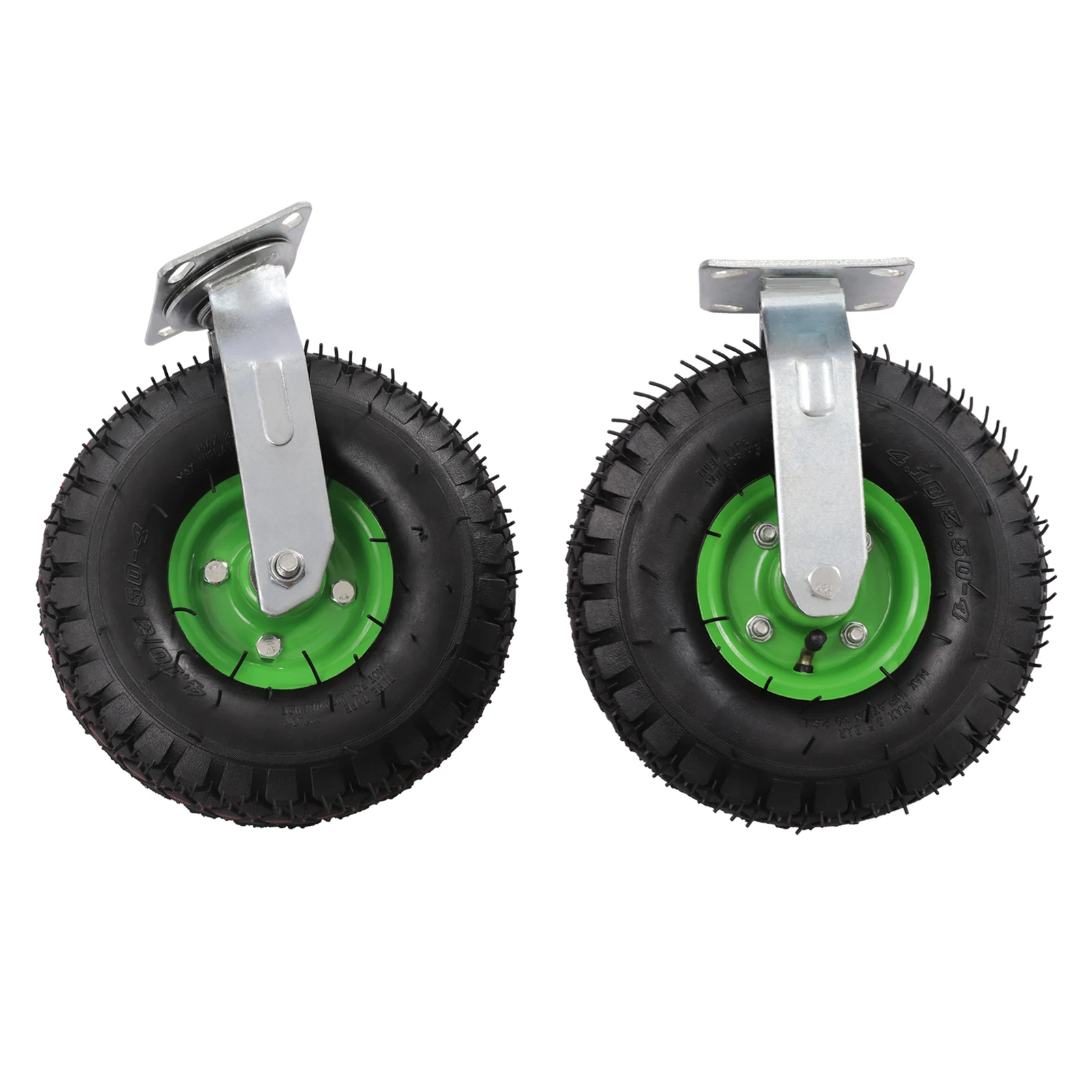 Outdoor Furniture Glides - Juego de Ruedas Neumáticas de 10