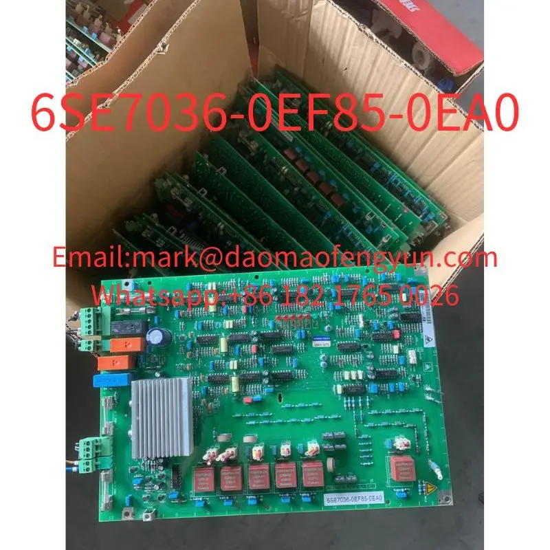 

6SE7036-0EF85-0EA0 Used Tested OK In Good Condition Control and pre-charging Module PET1