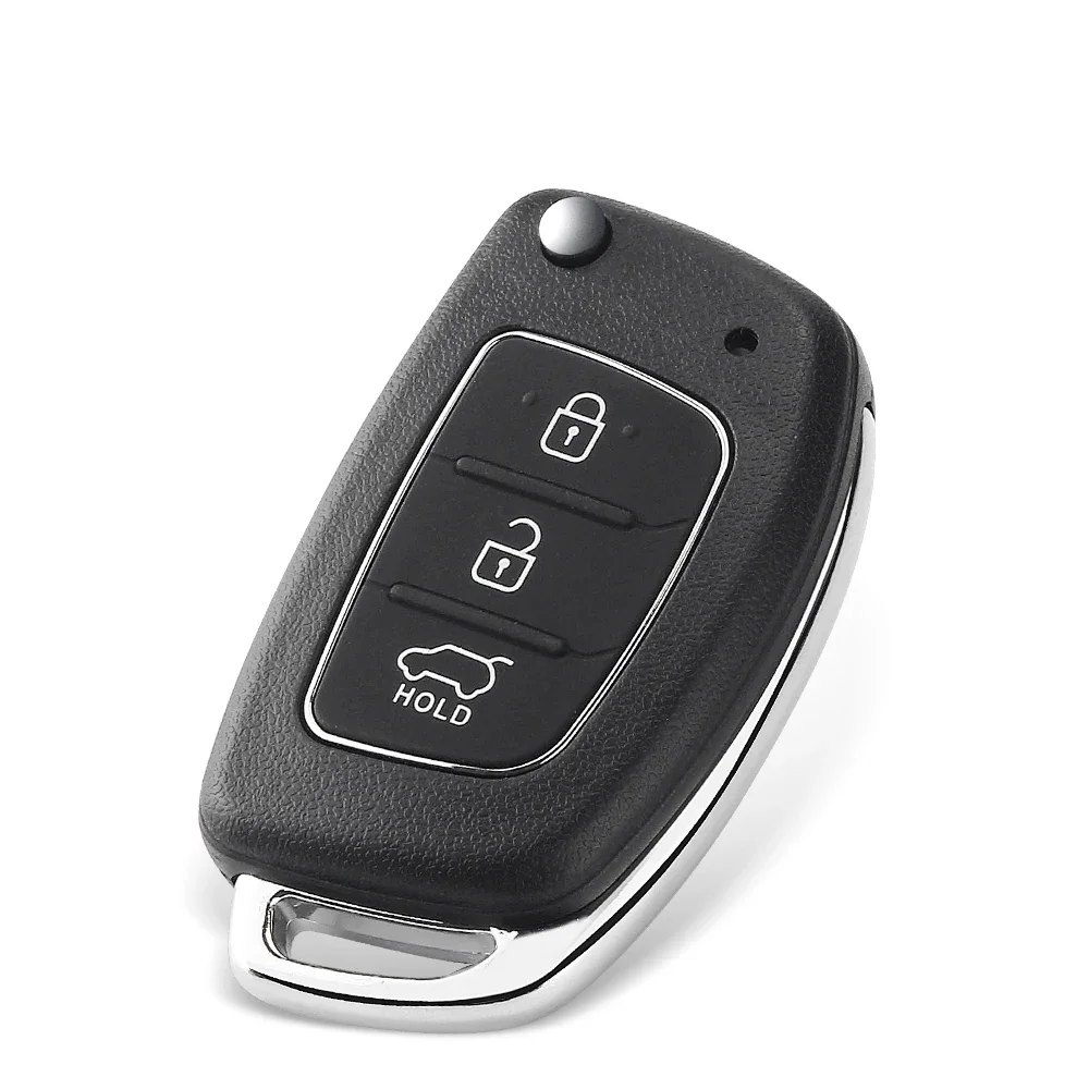 KEYYOU Remote Key Shell Fob 3 Buttons Hyundai New IX35 IX25 IX45 Elantra Santa Fe Sonata TOY40/HY20/HY14 Fob Control Case
