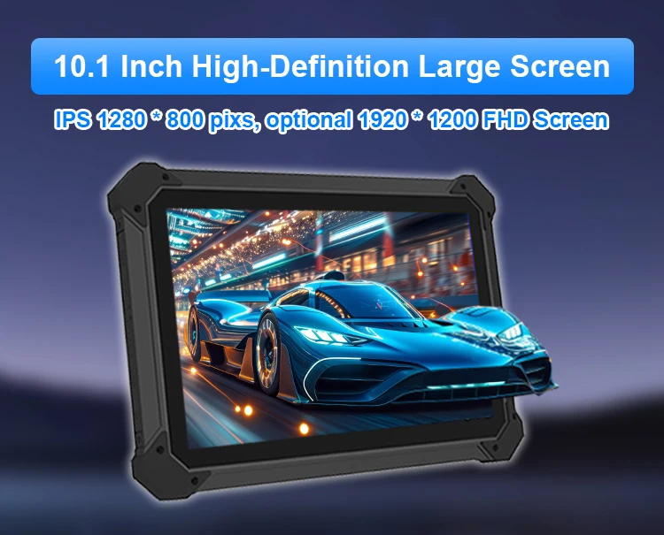 Rugged OEM 10.1 Inch Industrial Tablet Dustproof Waterproof Shockproof IP67 Android Tablet with NFC 4G Lte Tablet PC Z210