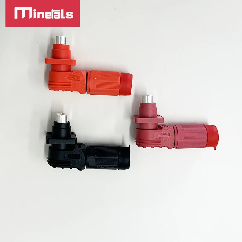 Battery Energy Storage Connector 120A 150A 200A Quick Plug Terminal Internal Thread Flame Retardant Waterproof Power Connector
