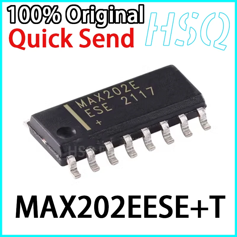 

1PCS New Original IC Chip MAX202EESE+T RS-232 Transceiver Driver MAX202E SOP-16