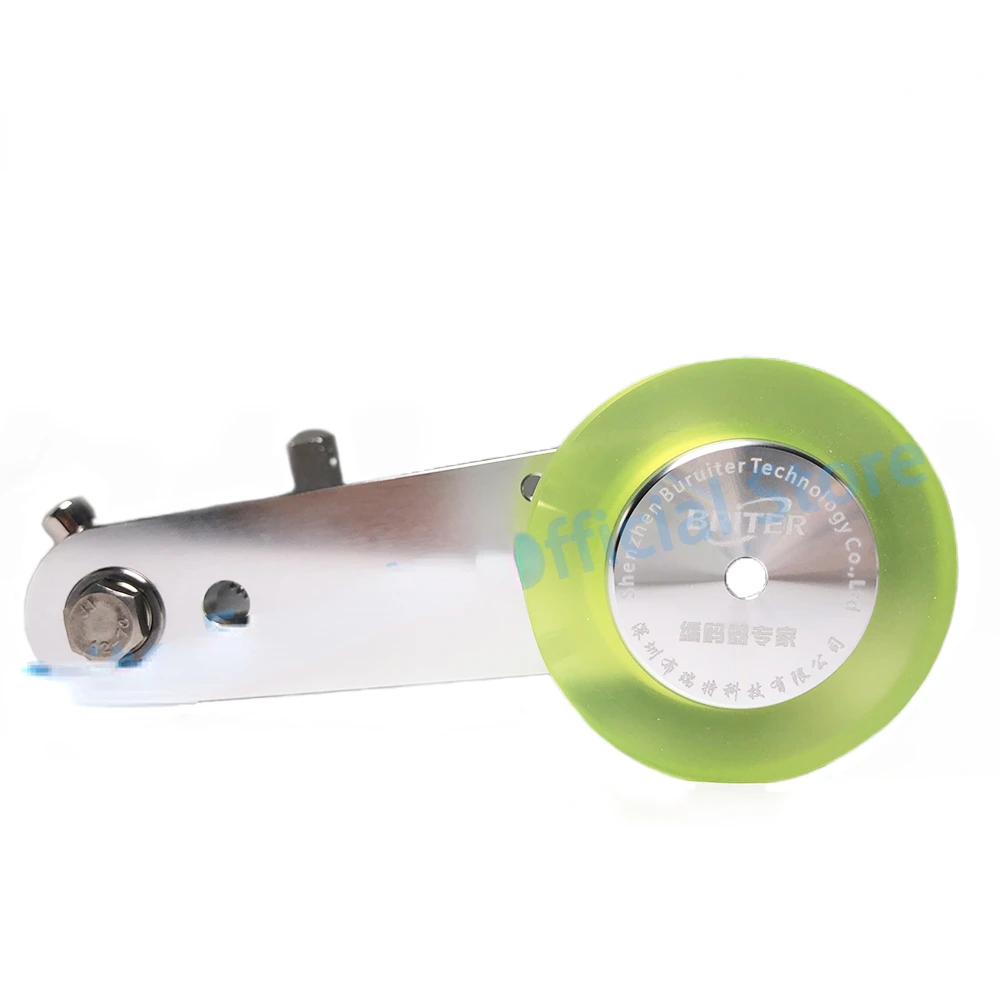 Hoge Kwaliteit Rotary Encoder Wiel Teller Meter Meten Unit 1Mm Antislip Wiel Beugel Roterende Encoder Lengte Meten sensor