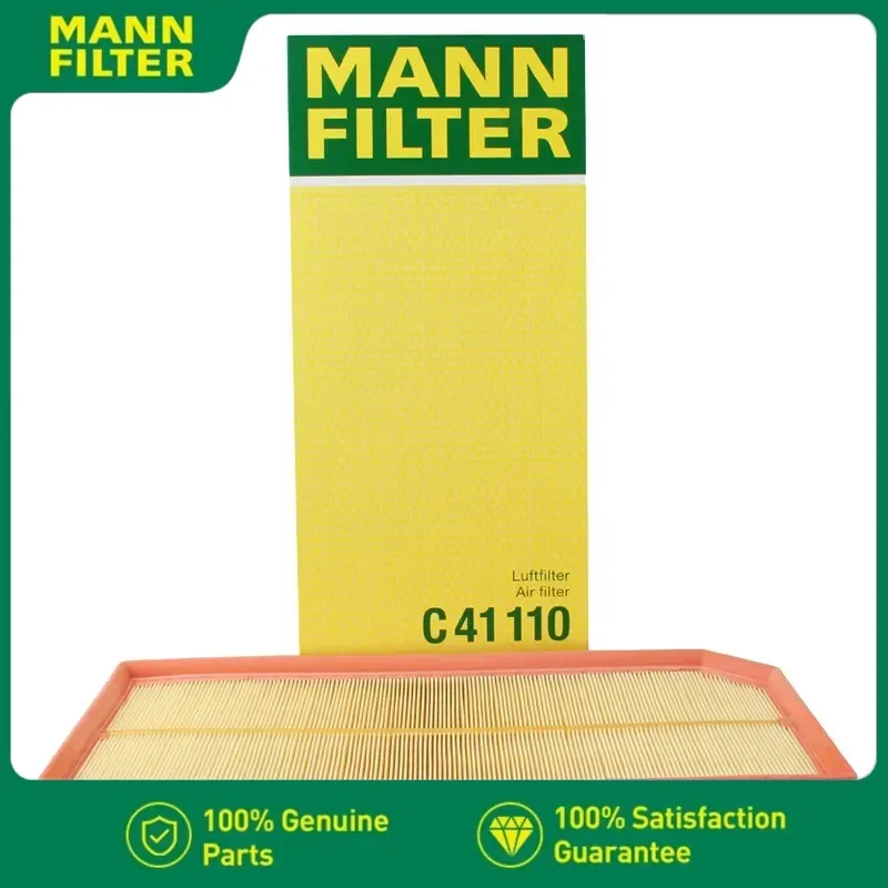 MANNFILTER C41110 Air Filter For Volkswagen EOS Passat(B6) Golf Audi A3(8P) TT SEAT Altea Leon KTM X-Bow  06F133843A XCP00000921