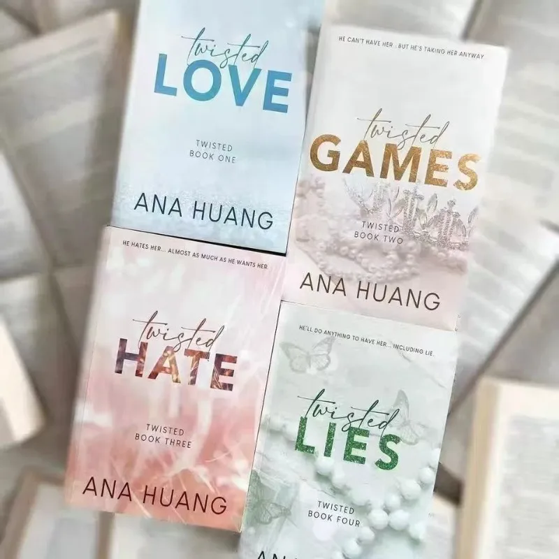 

4-книги Twisted Love/Games/Hite/Lies Ana Huang, английский книжный роман