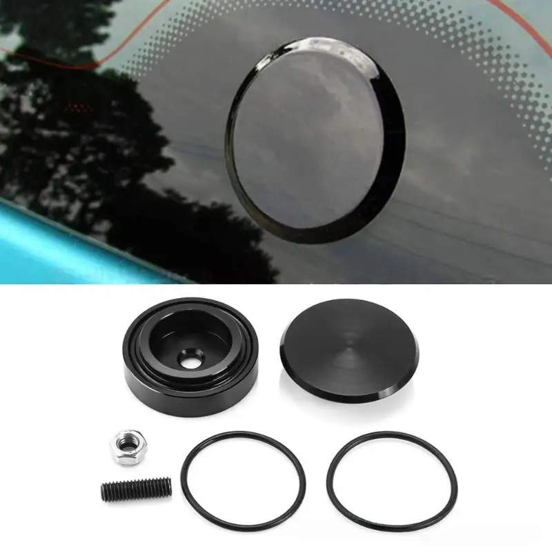 1 Set Universal Waterproof Car Accessories Aluminum Alloy Car Rear Wiper Delete Kit Plug Cap Rear Window Wiper Arm Cover