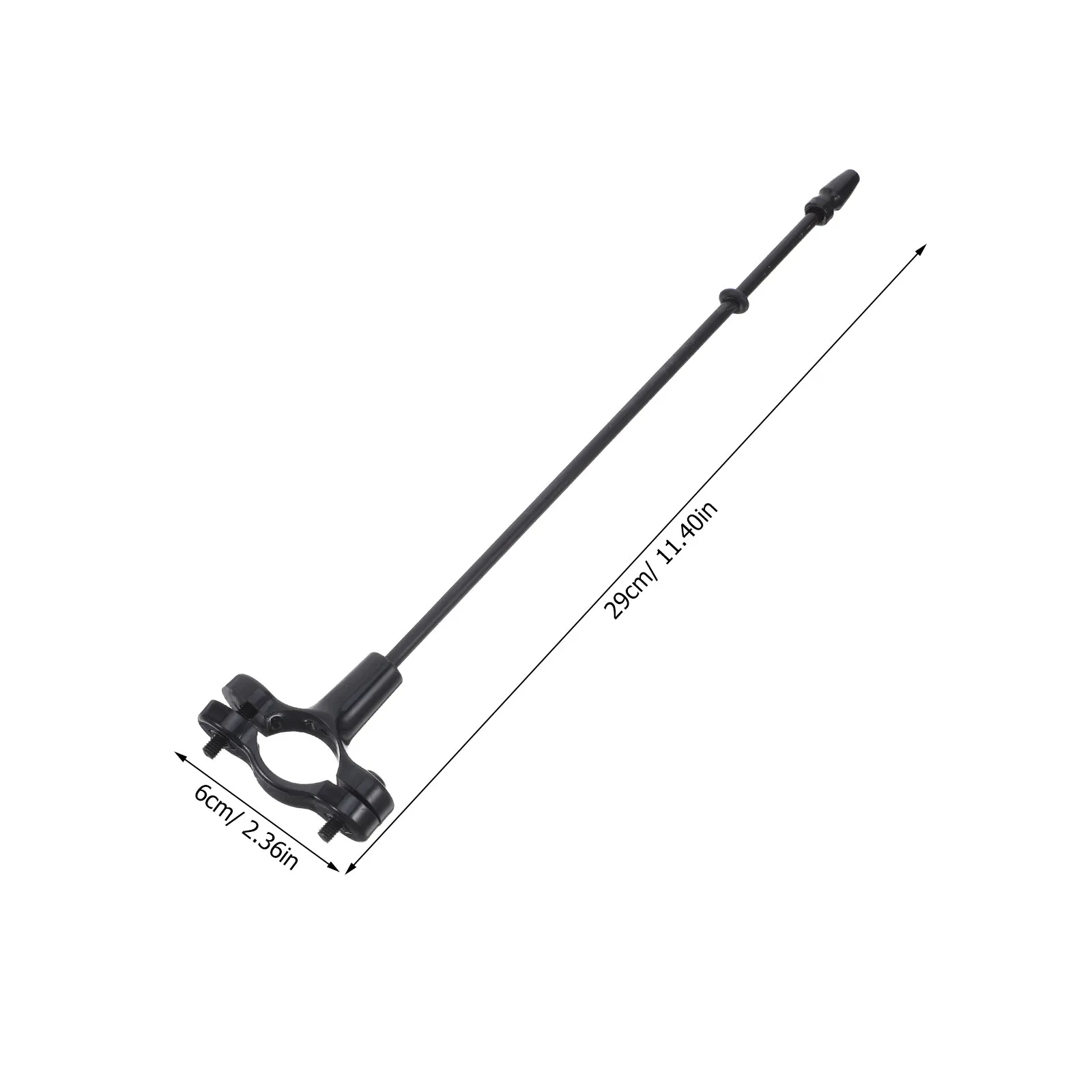4Pcs Mountain Bike Flagpole Holder Heavy Duty Clamp for Handlebar Safety Flag Mount Offroad Cycling Race Bike Flag Holder Mount