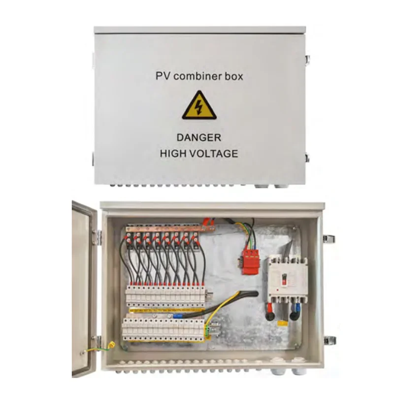 Wholesale Factory Price 1000v 16 In 1 Out 16 String Photovoltatic Pv Array String Combiner Box With Dc Fuse Spd And Mcb