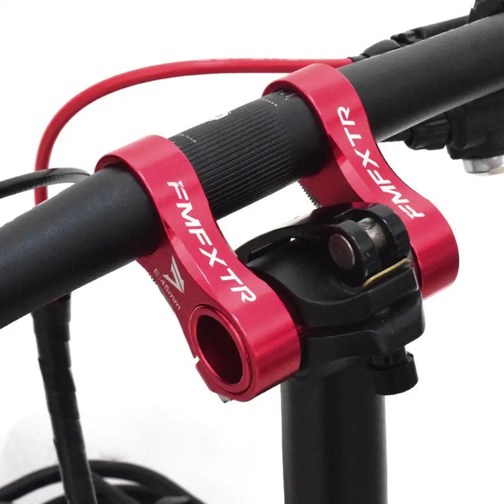 Bicycle Handlebar Extension Aluminum Alloy Adjustable Double Stem 25.4mm Ultra-light Folding Bike Stem Riser