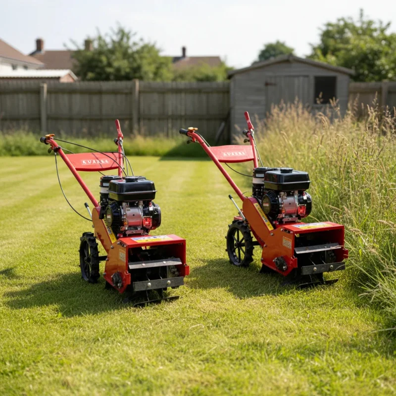 

2-In-1 Home Tool: Lawn Mower & Brush Cutter Combo