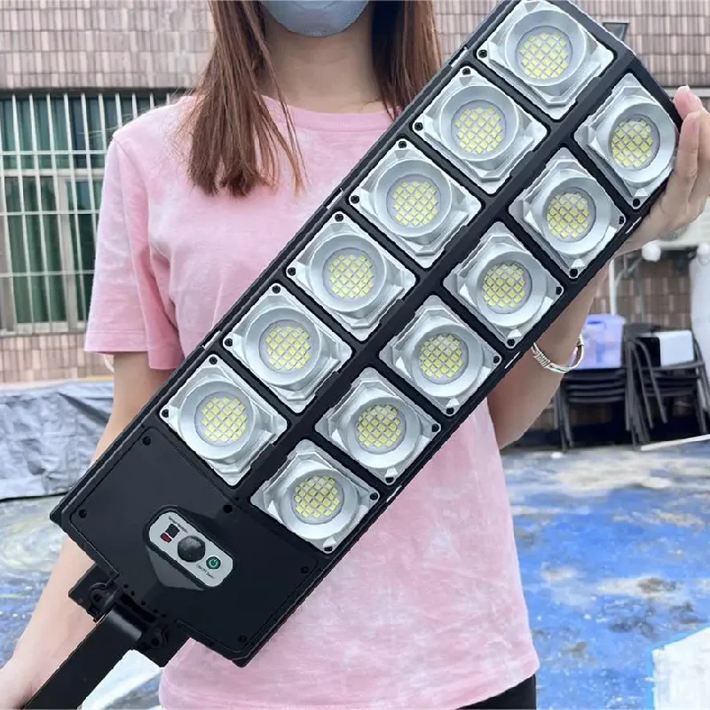 

7700LM Solar Led Light Most Powerful Outdoor Lighting Super Solar Lamp 720 LED 1500W Remote Control Waterproof Garden Street