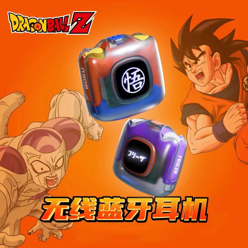 Série z dragon ball fone de ouvido bluetooth com bateria de longa duração periféricos anime bonito dos desenhos animados fone de ouvido crianças presentes natal