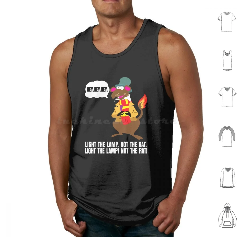 Rizzo Rat Hot Trend Mens Graphic Retro Vintage Trending Tank Tops Print Cotton Rizzo Rat Hot Trend Mens Graphic Retro