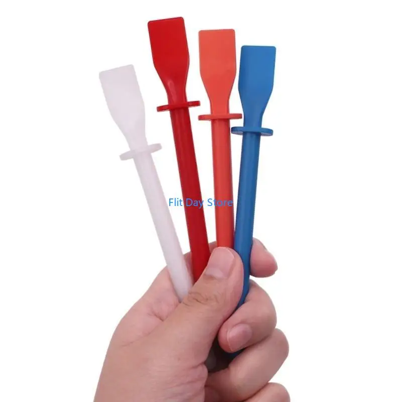 

F92C 5pcs Клейские распределители Эластичный материал PP для кожи бумаги деревянные покрытия для покрытия швейные принадлежности