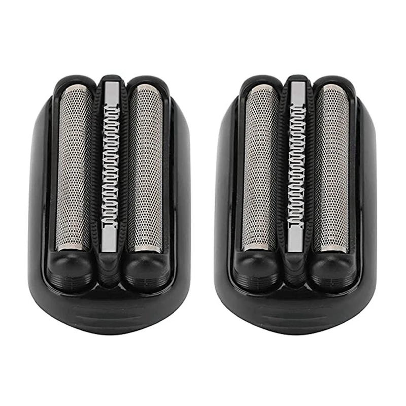 2X testina di ricambio per rasoio 21B per rasoi elettrici Braun serie 3 301S,310S,320S,330S,340S,360S,3010S,3020S,3030S,3040 S
