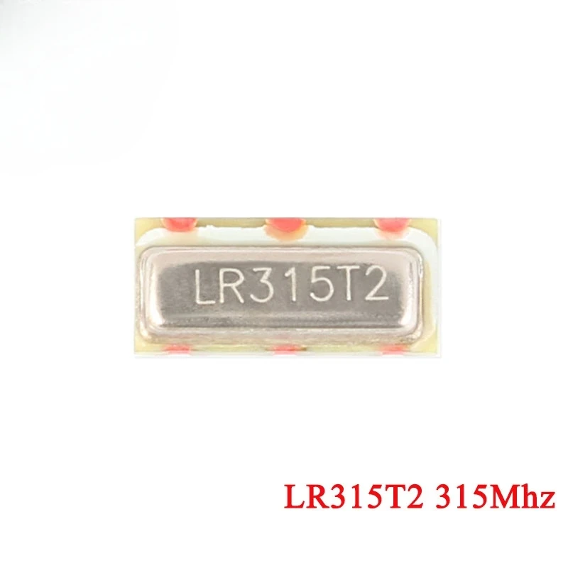 10Pcs original genuine surface mount crystal oscillator LR315T2/LR433T2 315/433Mhz acoustic surface resonator