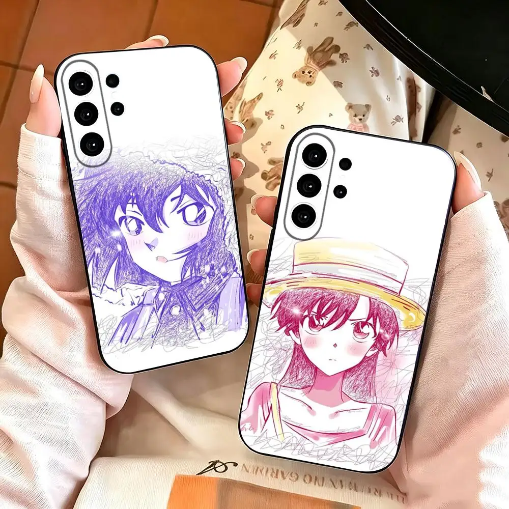 Detective C-Conan CARTOON Phone Case Phone Case For Samsung S26 S25 S24 S23 FE Plus Ultra A57 A37 A27 A17 A16 A26 A15 A55 A14 Bl