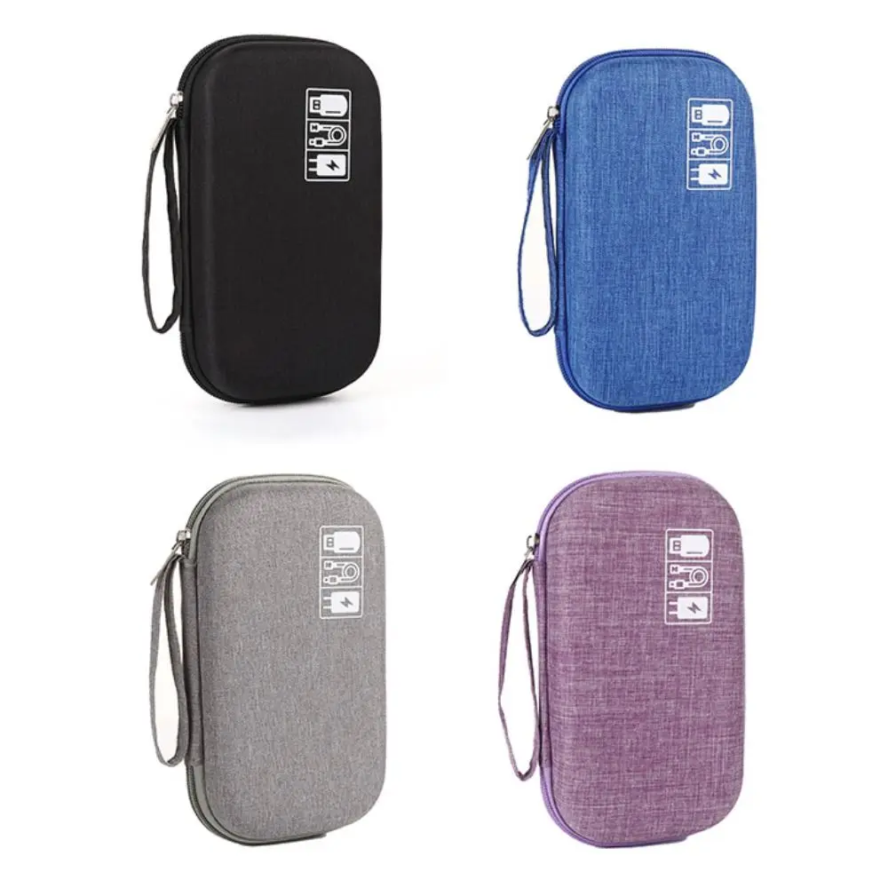 Hard EVA Cable Storage Bag Dust-proof Lightweight Digital Storage Bag Shockproof Anti-Scratch Electronic Organizer Travel