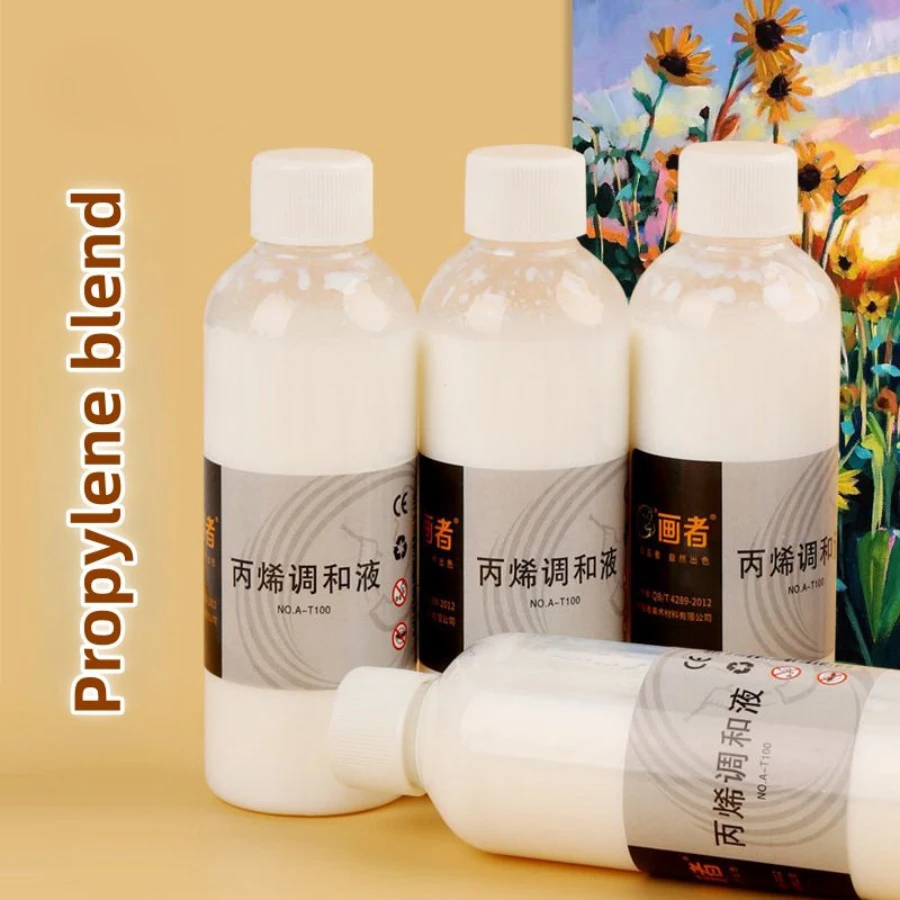 2pcs, 4pcs, Acrylic Blend, 100ml/3.38oz, Paint Thinner, Art Supplies Blend, Dimming Agent