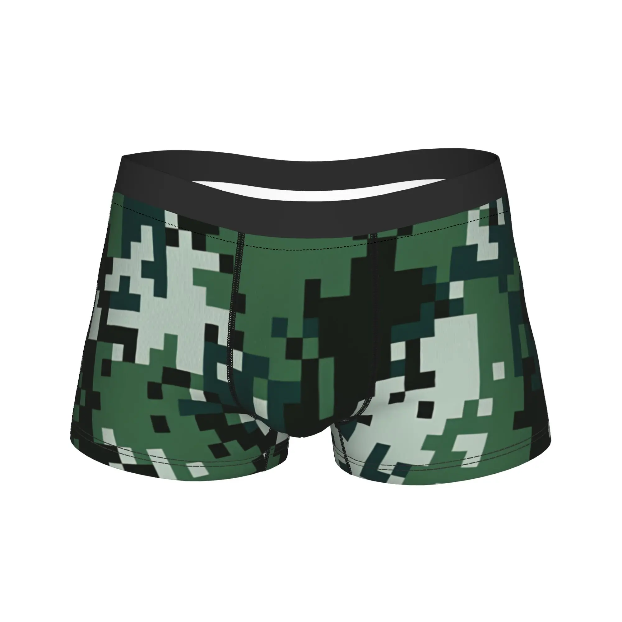 Tiger Stripes Camo  Underwear  Male Boxer Brief Soft Trend Trunk Trenky Custom Oversize Underpants