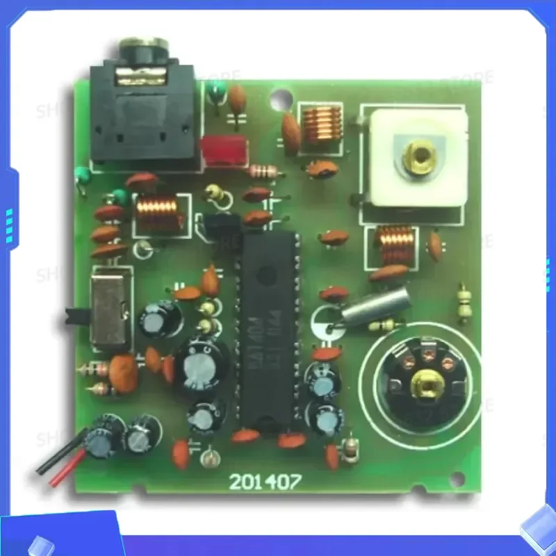 BA1404 FM Transmitter Board with Pluggable Microphone FM Stereo Transmitter Module Send Circuit Diagram for DIY Radio Project