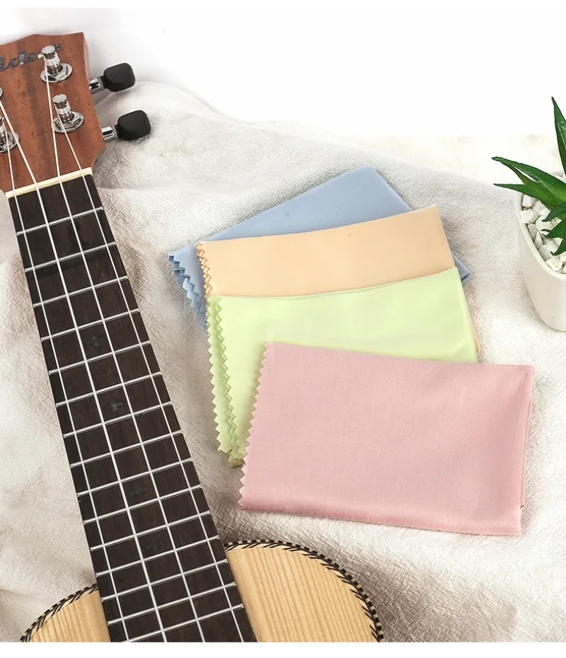 

Специальная ткань для протирания музыкальных инструментов, прозрачная ткань с тонким волокном, укулеле, гитара, скрипка, универсальная ткань для протирания фортепиано